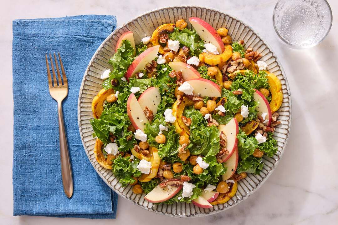 Fall Kale & Apple Salad