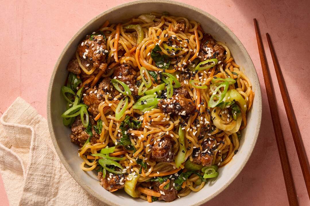 Beef & Ramen Stir-Fry