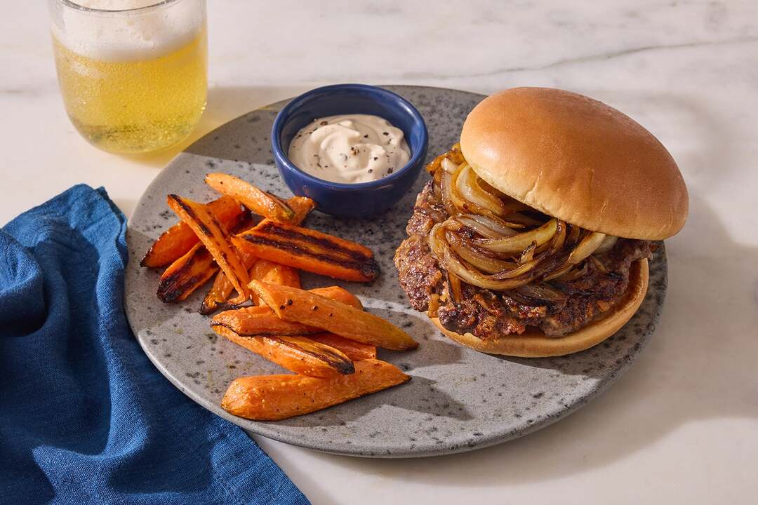 Smoked Gouda Burgers