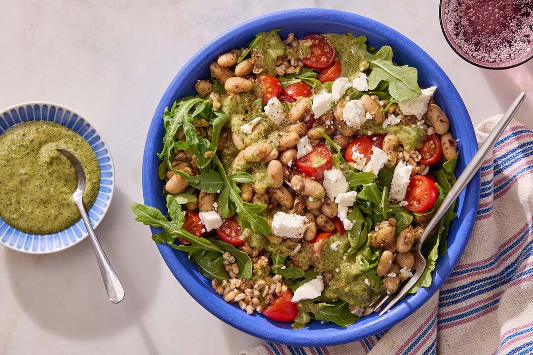 Za'atar White Bean Grain Bowls