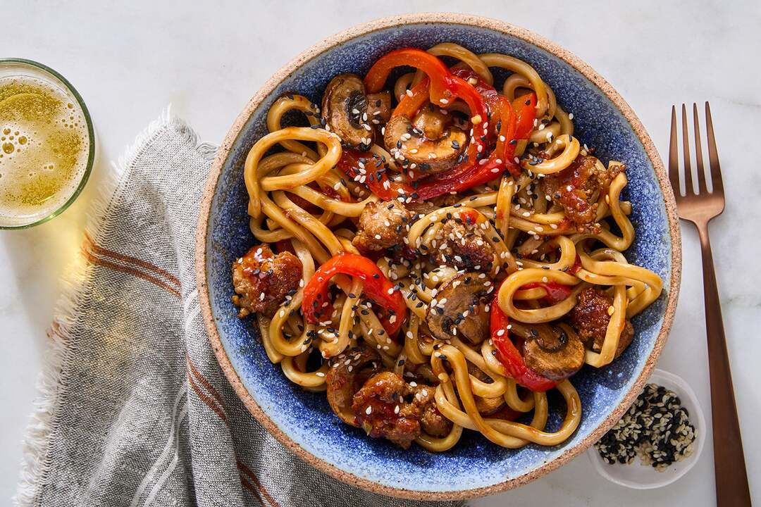 Hoisin Pork Udon
