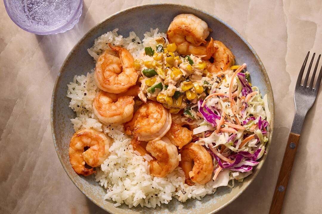 Mexican Shrimp & Rice Bowl