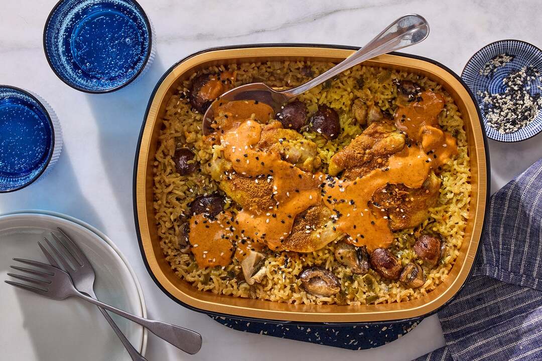 Curry Peanut Chicken Thighs