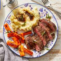 Steaks & Brown Butter Sauce