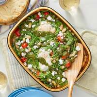Oven-Baked Green Shakshuka