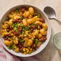 Spicy Pork & Poblano Sausage Pasta