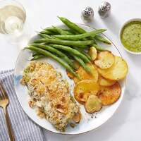 Sheet Pan Lemon-Pesto Cod