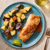 Roasted Honey Chipotle Salmon