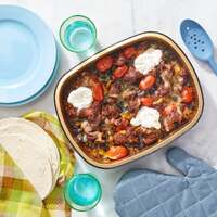 Oven-Baked Chorizo & Black Bean Tacos