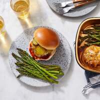 Oven-Baked Barbecue Cheeseburgers