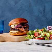 Bacon & Cheddar Cheese Curd Burgers