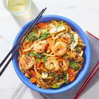 One-Pot Shrimp & Udon Noodles