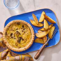Truffle & Fontina Quiche