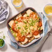 Smoky Vegetable Enchiladas