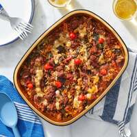 Oven-Baked Spanish Chorizo Rice