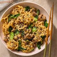 Spicy Pork & Sesame Noodles