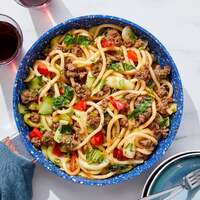 One-Pan Beef & Udon Noodle Stir-Fry