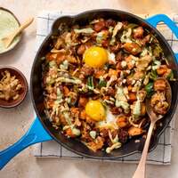 Cheesy Egg & Chorizo Skillet