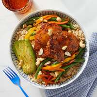 Yuzu & Honey-Glazed Chicken Thighs