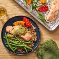 Roasted Salmon & Veggies