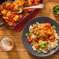 Cheesy Baked Chicken & Peppers