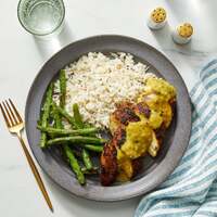 Vadouvan Chicken & Mango Chutney Sauce