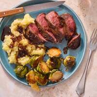 Steaks & Truffle Butter Mashed Potatoes