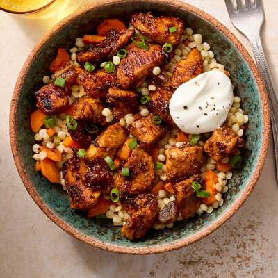 Moroccan-Style Chicken & Couscous