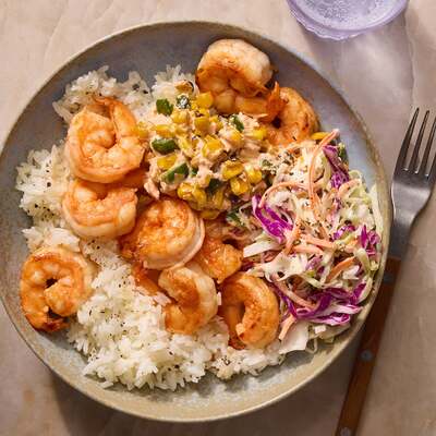 Mexican Shrimp & Rice Bowl