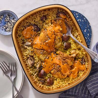 Curry Peanut Chicken Thighs