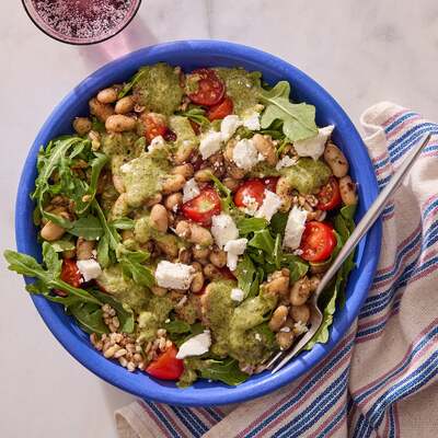 Za'atar White Bean Grain Bowls