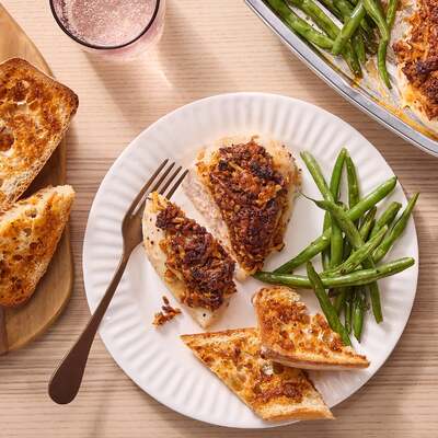 Roasted Cheesy Ancho Chicken