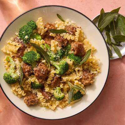Italian Pork Sausage & Broccoli Pasta