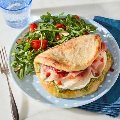 Prosciutto Pizza Sandwiches