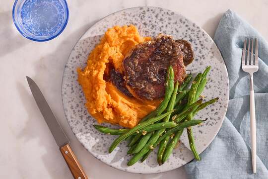 Pork Chops & Honey-Jerk Sauce