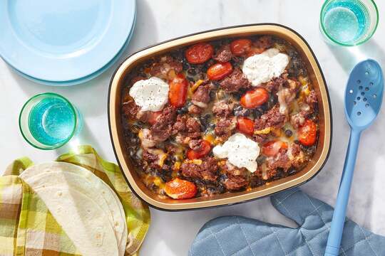 Chorizo & Black Bean Tacos