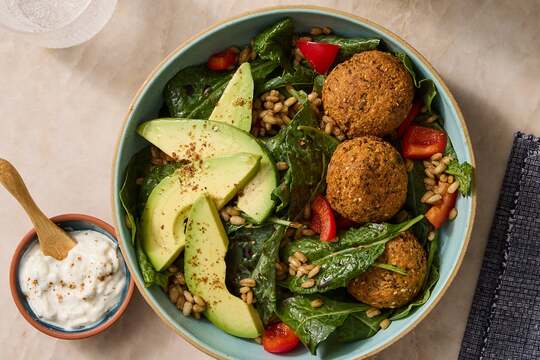 Za'atar Falafel & Barley Bowls