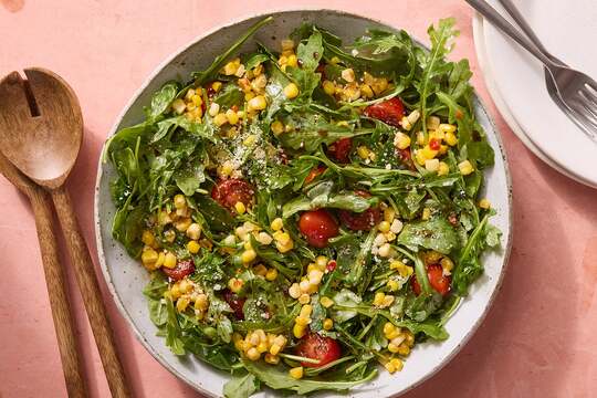 Corn & Arugula Salad
