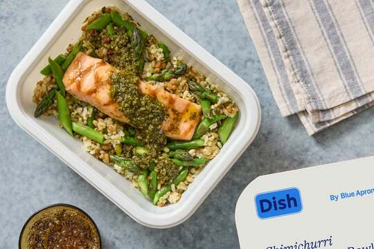 Chimichurri Salmon Grain Bowl