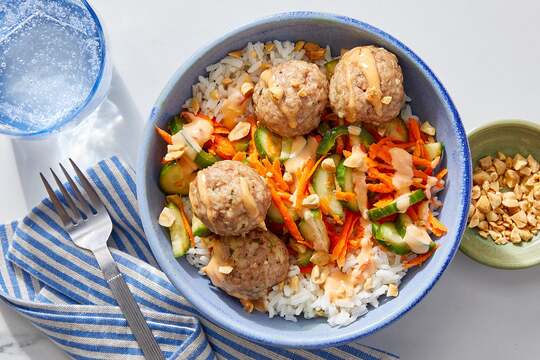 Asian Turkey Meatballs