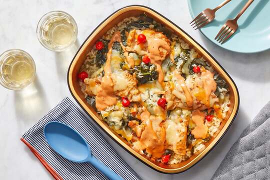 Oven-Baked Cheesy Chicken Thighs