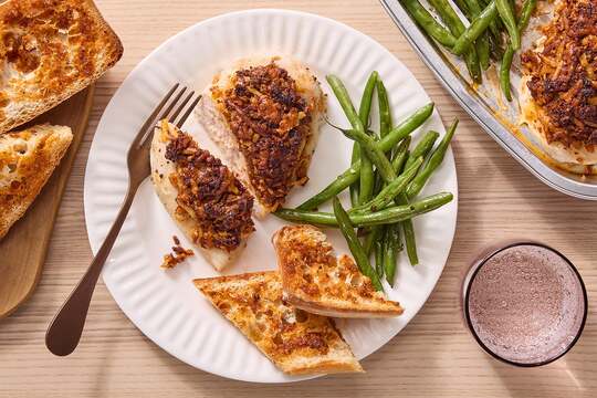 Roasted Cheesy Ancho Chicken