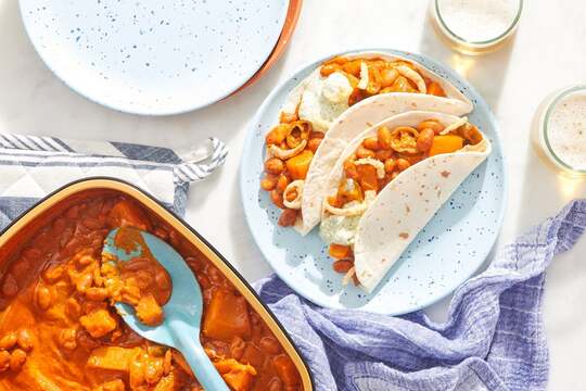 Squash & Pinto Bean Tacos