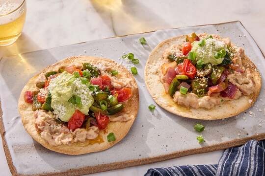 Pinto Bean Tostadas
