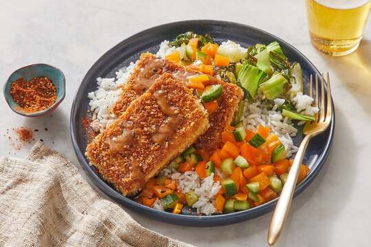 Crispy Tofu Katsu & Soy Mayo