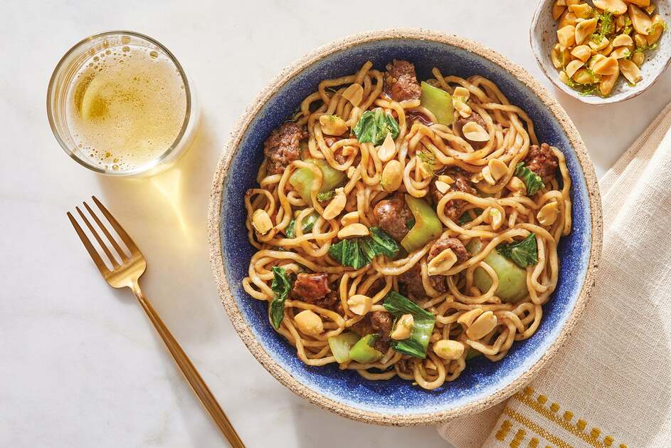 Ginger Beef Noodles