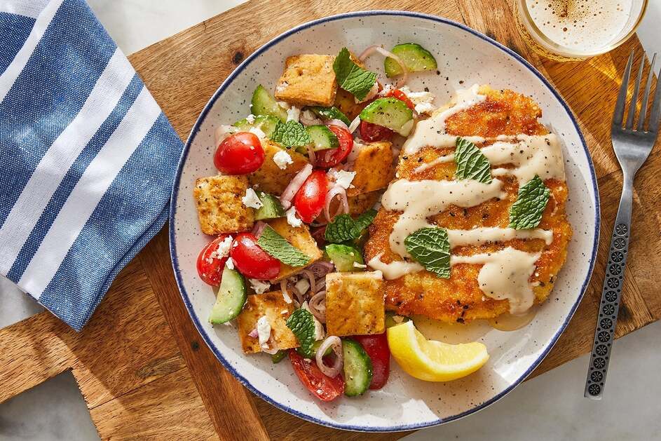 Crispy Chicken Schnitzel
