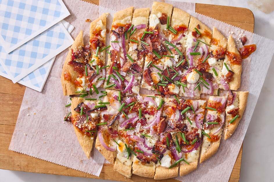 Bacon & Goat Cheese Flatbread