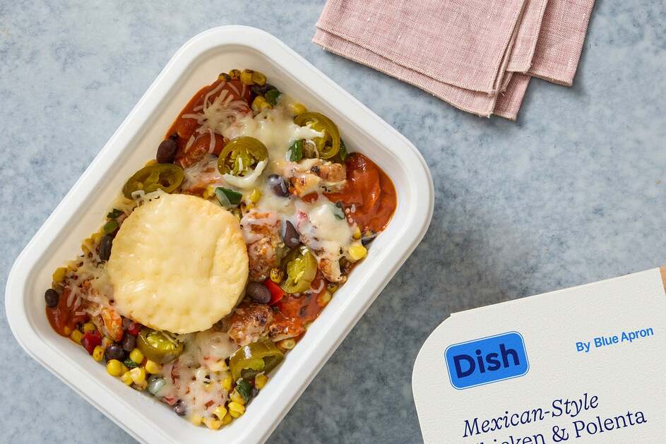 Mexican-Style Chicken & Polenta Casserole