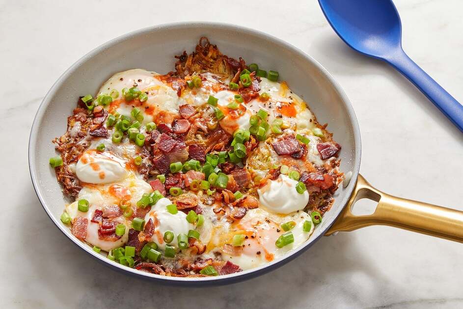 Crispy Hash Brown Skillet